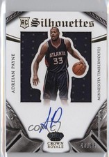 2014-15 Panini Preferred Rookie Silhouettes 47/99 Adreian Payne #329 Auto 00a6