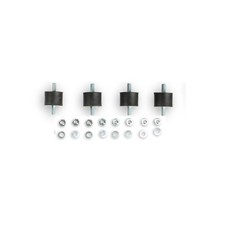 Msd Ignition Control Box Mount 8800 Vibration Mounts Black Rubber 7810-series