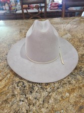 Stetson 7" 4x Beaver Cowboy Hat Light Tan