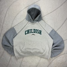 VTG Childish Adventures TGF Bros 1995 Grey Size XXL Heavyweight Oversized Hoodie