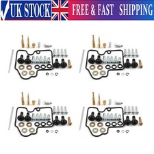 4 Sets Carburetor Carb Repair Rebuild Kit Fit 1999-2002 Yamaha YZF R6 600 UK
