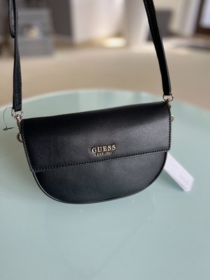 GUESS Damen Designer Handtasche Shoulder Bag Cerelia NEU UVP: 125,00  schwarz