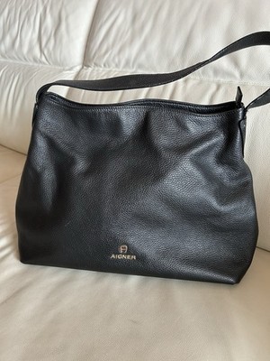Aigner Tasche in Schwarz
