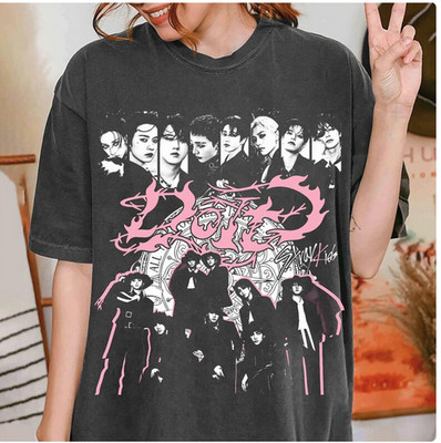 Retro Stray Kids DOIT Shirt, Straykids Doit Album Track List Shirt