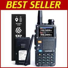 Tri-Band Two-Way Radio UV-5R 7th Gen 1000 Channels
