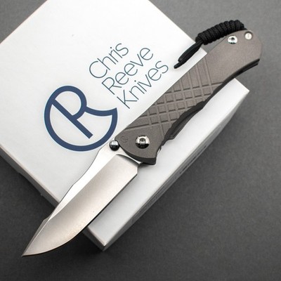 NEW! Chris Reeve Umnumzaan MagnaCut Drop Point, Sandblast, Full Kit, CRK Zaan DP