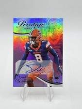 2023 Panini Prestige Garrett Williams Rookie Xtra Point Signature Auto Cardinals