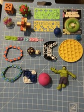 Pop-its Fidgets Puzzles Stencils Stress Balls Stretchy Toys Lot Of 20 Stimming