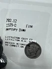 1939-D Mercury Dime Fine Condition Scarce Coin ~ Littleton Coin Co