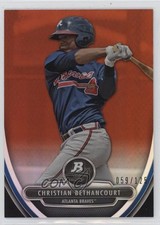 2013 Bowman Platinum National Convention Orange 59/125 Christian Bethancourt qw7