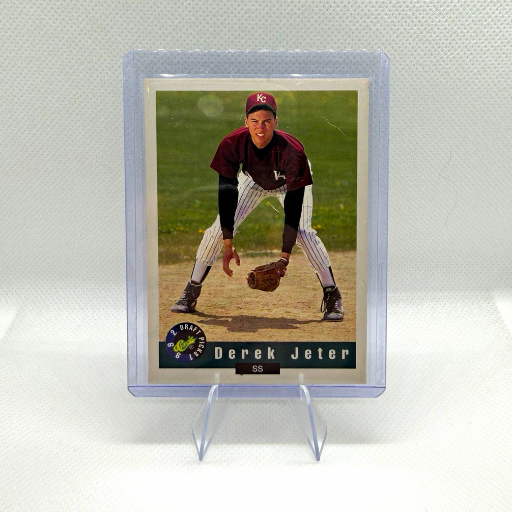 Classic 1992 Draft Picks Derek Jeter #6 New York Yankees MLB Base Set