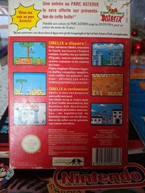 Jeu Asterix Nes Nintendo  en boite complet avec notice  Originale FRA 