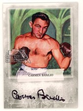 Carmen Basilio 2010 Sport Kings Boxing Autograph Card #A-CB1