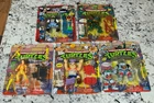 VTG Teenage Mutant Ninja Turtles Figures MOC Slash April Space Cadet Pizza Face