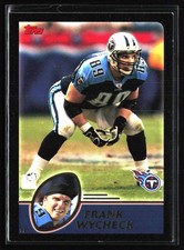 2003 Topps #22 Frank Wycheck Black #/150