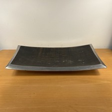 Vintage 70er Jahre? Aluminium Obstschale gro&szlig; 22" absolut sch&ouml;n