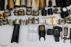 Huge Lot of Saxophone and Clarinet Mouthpieces, Ligatures and Caps — photo 10