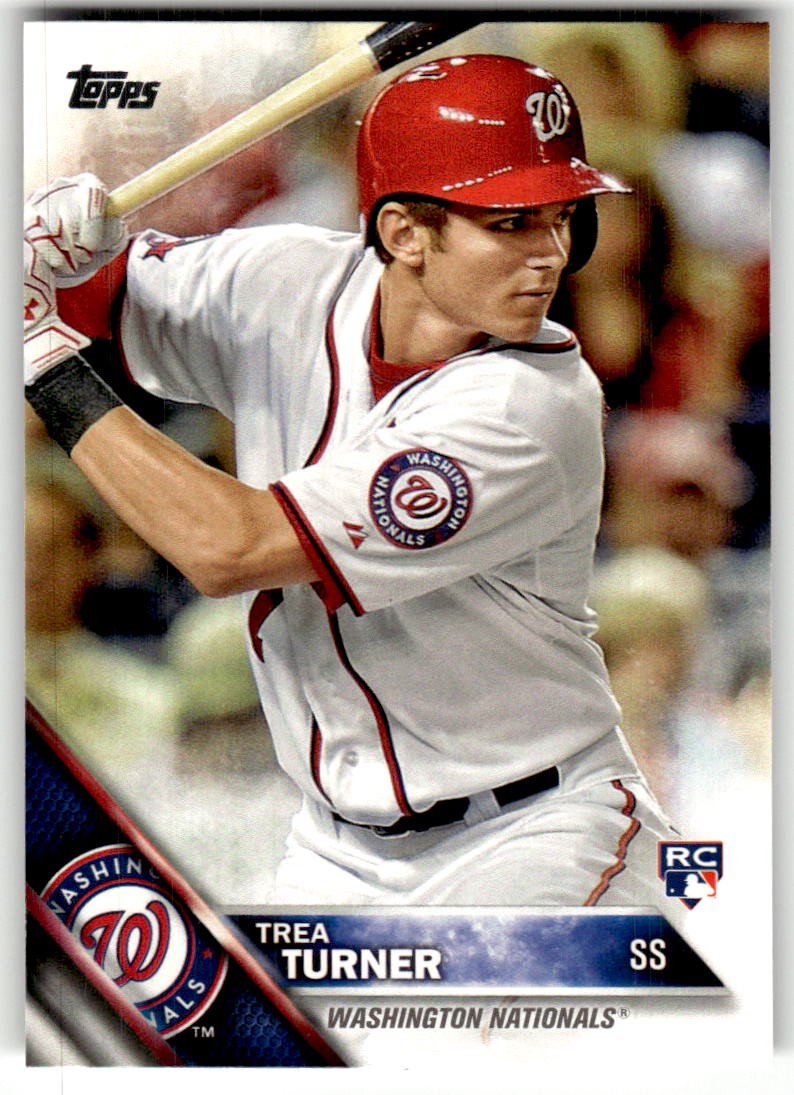 2016 Topps Trea Turner Rookie #103