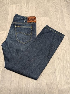 Lee Daren Straight Leg Jeans Dark Blue Denim W33 L31 (57)