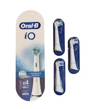 Image of Braun Oral-B iO Ultimate Clean Electric Toothbrush Replacement Brush Heads White