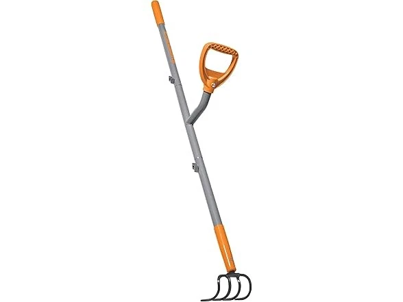 Ergie Systems ErgieShovel 54" Ergonomic Steel Garden Cultivator Cultivator Rake  - Image 2 of 4