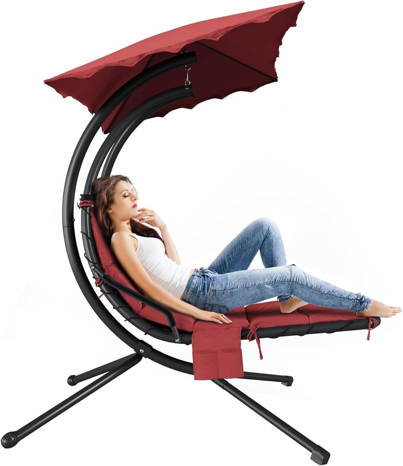 With Removable Canopy,hammock Chair For Garden