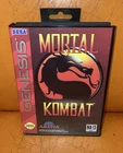 SEGA GENESIS- "MORTAL KOMBAT" Video Game Cartridge 1993 AUTHENTIC Vintage CIB