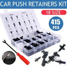 Pro. Auto Car Body Plastic Push Pin Rivet Fasteners Trim Panel Moulding Clip-NEW