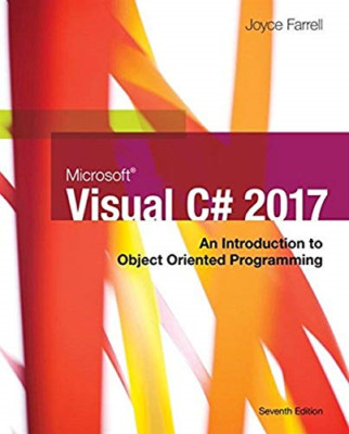 Microsoft Visual C#: An Introduction to Object-Oriented - Paperback NEW Farrell,