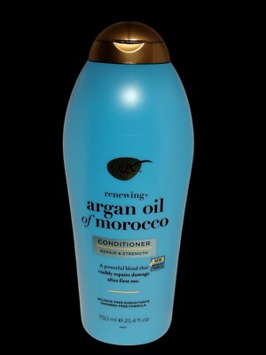 OGX RENEWING ARGAN OIL OF MOROCCO CONDITIONER Hair Repair + Strength 25.4 fl oz
