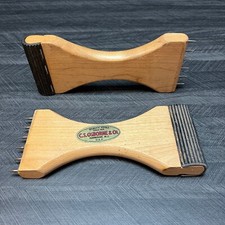 Lot Of 2 C.S. Osborne & Co. Vintage Wooden Ca...