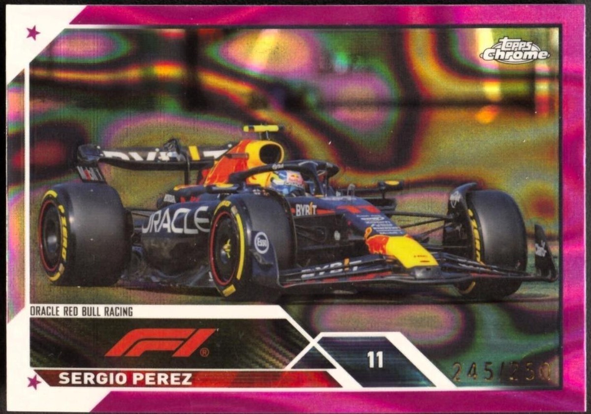 TOPPS CHROME F1 SERGIO PEREZ ペレス 世界199枚 Sergio Perez 2023 Topps Chrome Formula 1 #CAC-SP Autographs