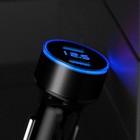 Car USB LED Charger Phone Lighter Digital Voltmeter 3.1A Universal Accessories