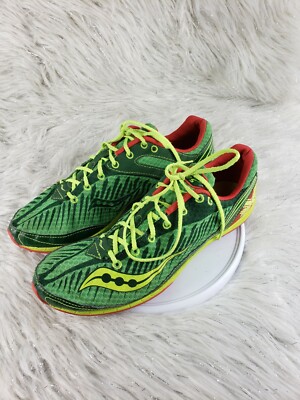 Saucony Mens \'Kilkenny Xc 5\' Green 29004-1 Low Top Track Field Spikes S Sz 9.#23 Saucony Mens \ main image 4