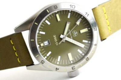 Ollech & Wajs Condor 350 SWISS ARMY MOTORCYCLE 350CI 39MM Men's Watch ''''NEW''''