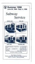 BOSTON      -   MBTA       June 20,  1998       Timetables  and Map    ( MINT )