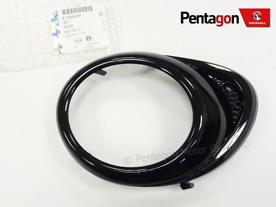 Vauxhall Adam LH Front Bumper Insert in Black 13355591 for sale  