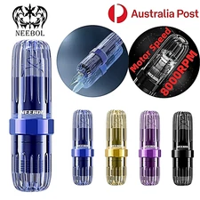 NEEBOL Tattoo Machine Pen Gun Wireless Rotary Motor Lightweight 8000RPM RCA AU