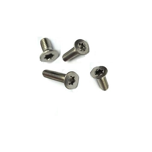 Stainless Steel Torx Flat Head Machine Screw 2-56 T6 Torx x