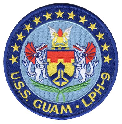 USS Guam LPH-9 Patch