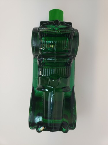 VINTAGE AVON GREEN GLASS CAR WILD COUNTRY MEN'S COLOGNE DECANTER 6 OZ. Brand new - Picture 5 of 9