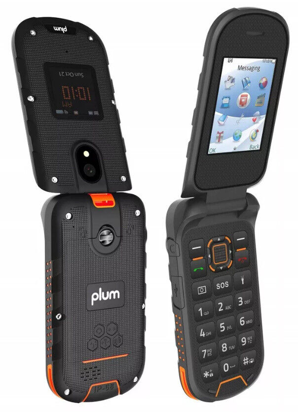 Plum Ram 8 Rugged Flip Phone 4G BEST FLIP PHONE 2022
