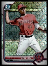 2022 Bowman Chrome #BCP-177 Arol Vera Prospects MOJO Refractor