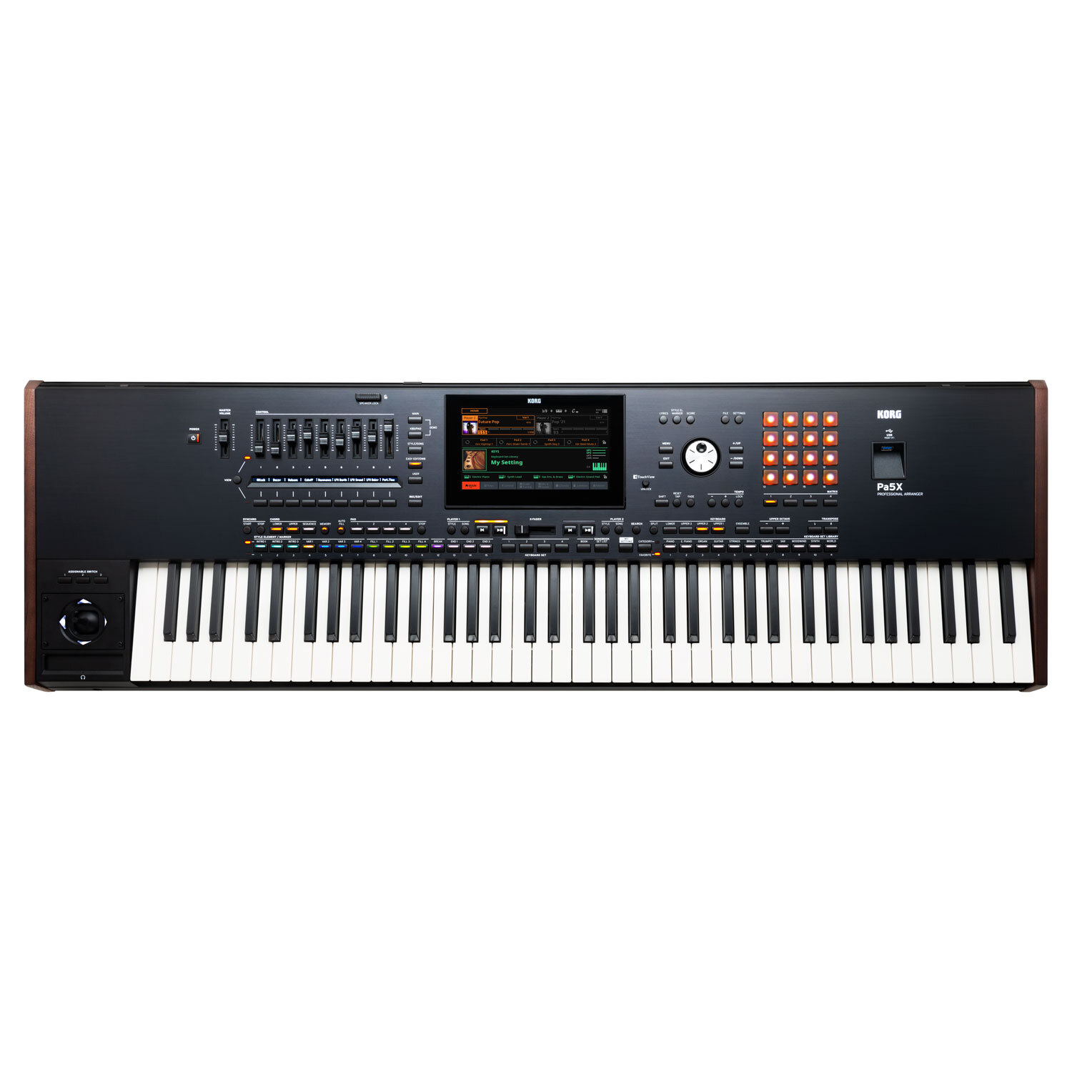 Korg Pa5X 76 76-рабочее место аранжировщика клавиш Демонстрационная версия 691190₽