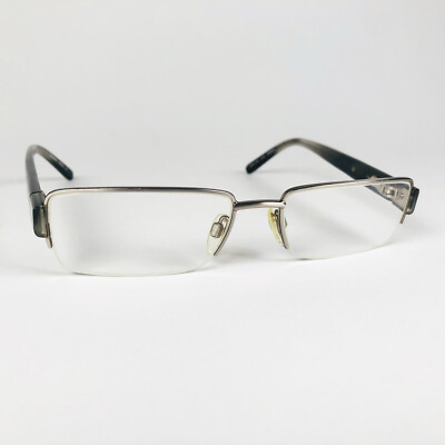 JASPIS CONRAN Brille SILBER HALBRAND Brillengestell MOD: JC49 25058314