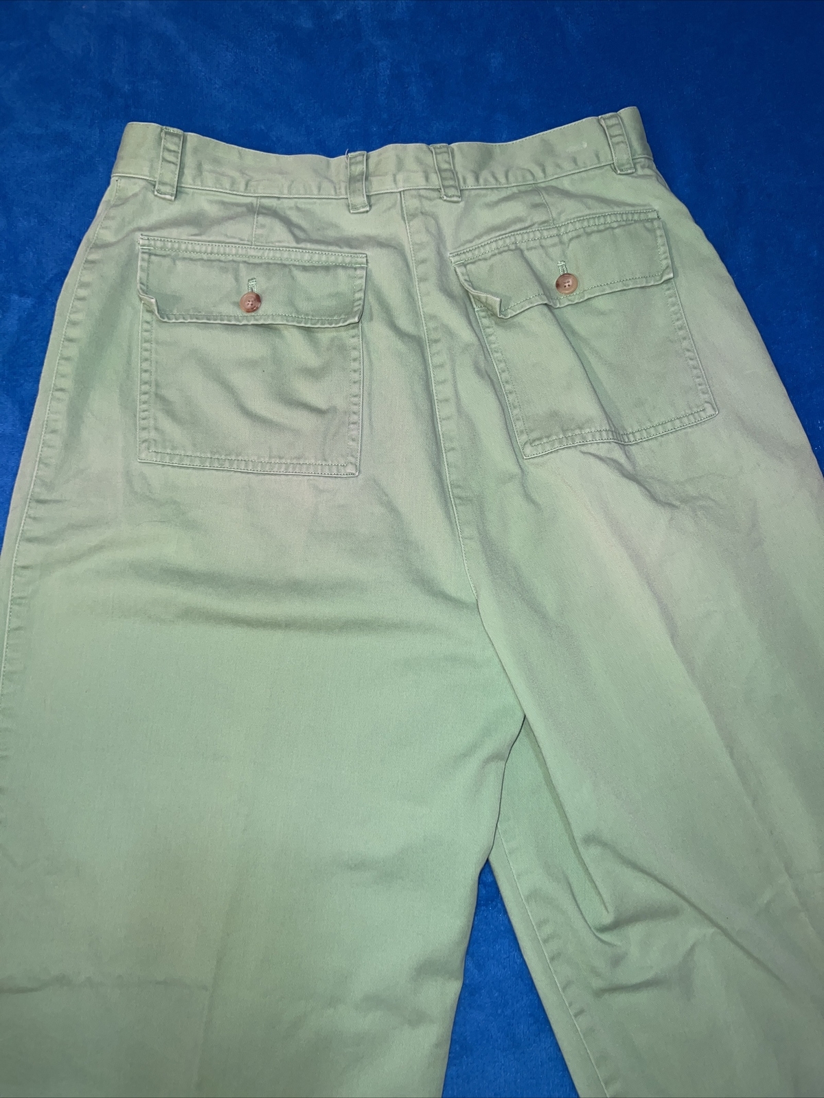 Ralph Lauren Green Capri Pants Women Size 10 FAST SHI… Gem
