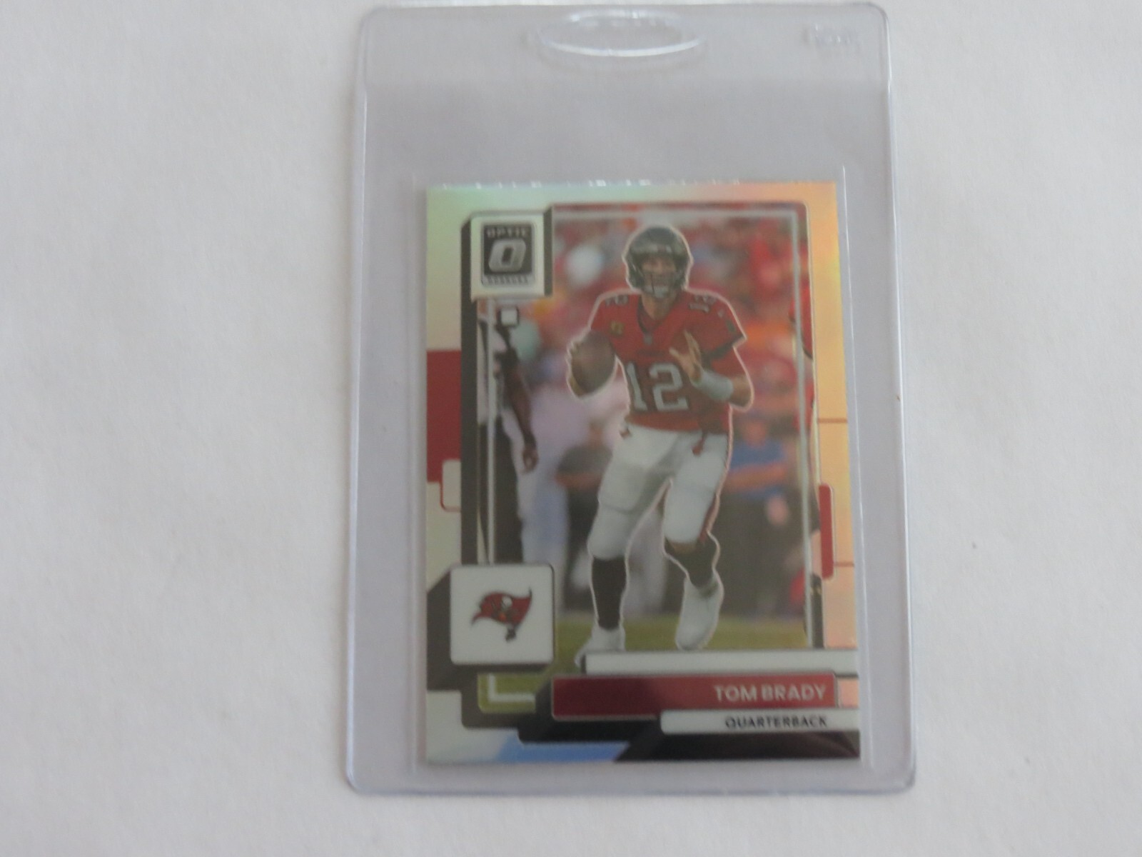 2022 Donruss Optic Football Tom Brady Silver Prizm Refractor #183 GOAT!