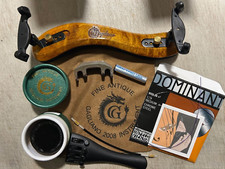  Pro Picks Violin Shoulder Rest , Mute, Rosin , String Tailpiece , Compound 4/4