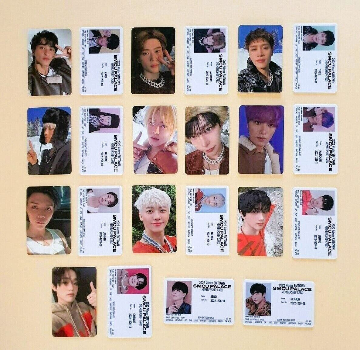 SMCU MEMBERSHIP CARD VER NCT DREAM ロンジュン