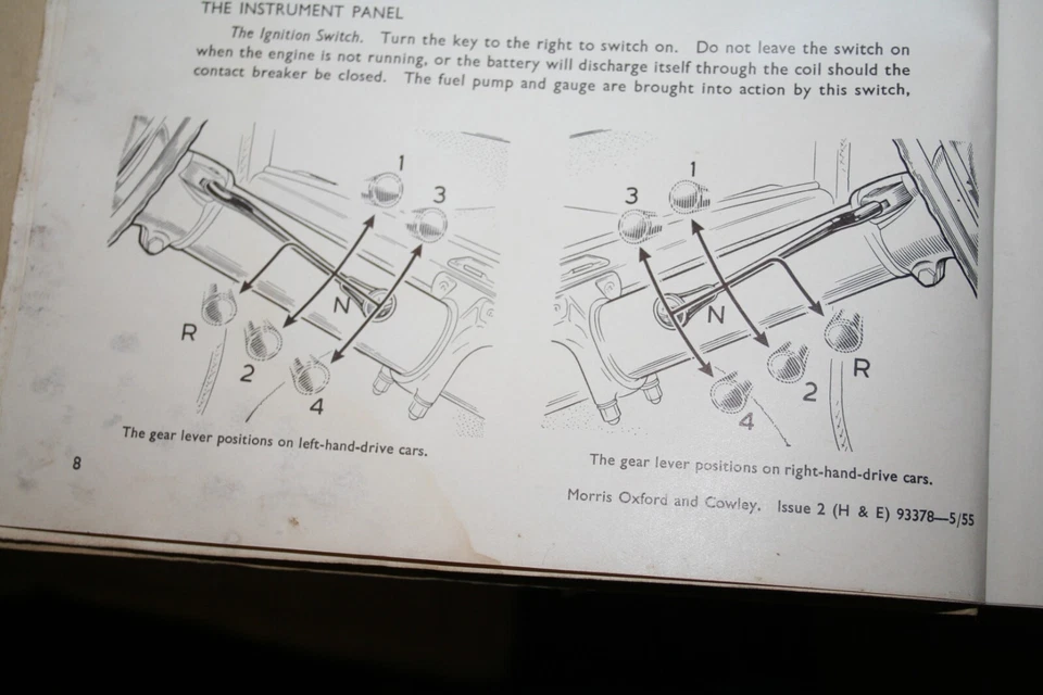 Perilla de cambio de columna Austin Morris Wolseley - Imagen 4 de 4